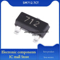 10-100PCS/LOT  SM712.TCT  712  PSM712-LF-T7  TVS DIODE 12V/7V 26V/12V SOT-23-3  In Stock