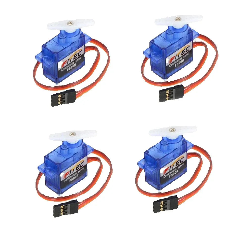 Feetech FS90R Mini RC Servo 360 Degree Continuous Rotation Micro Motor 4.8-6V 1.5KG Wheel for Smart Robot Microbit RC Car Drone