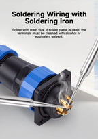 SP13 Connector Waterproof IP68 2pin 3pin 4pin 5pin 6pin 7pin Docking Male Plug Female Socket Cable Plug and Socket Connectors