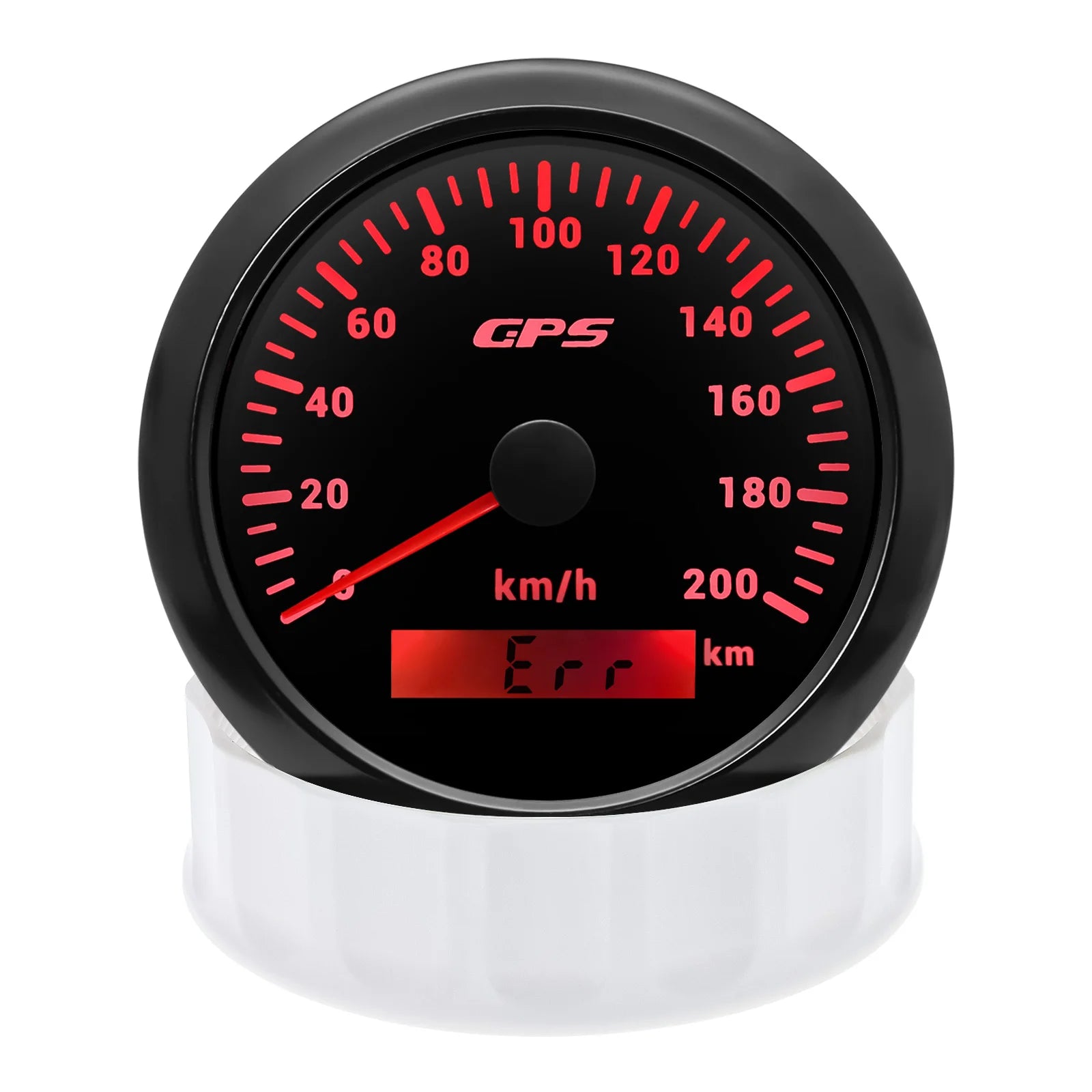 60/120/200KMH 85MM GPS Speedometer Gauge 7 Color Light with GPS Antenna Waterproof Motorcycle Boat Car Truck Speed Gauge Meter