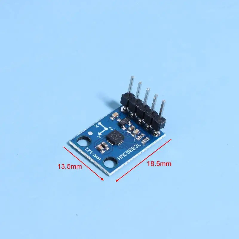 1/3/5 Pcs GY-273 QMC5883L Three-axis Magnetic Field Sensor 3V-5V Electronic Compass Magnetometer Sensor Module For Arduino
