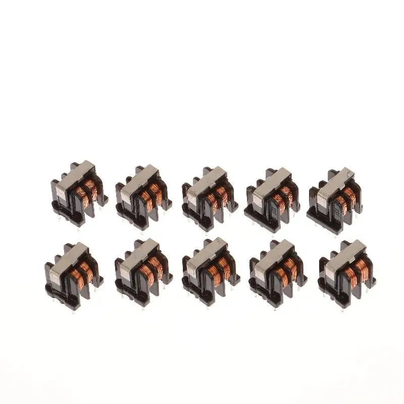 10Pcs UU9.8 UF10.5 Common Mode Choke Inductor 10MH 20MH 30MH 40MH 50MH For Filter Pitch