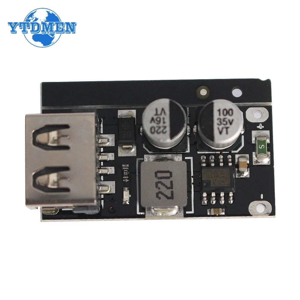 USB QC3.0 QC2.0 DC-DC Buck Converter Charging Step-Down Module 6-32V 9V 12V 24V To Fast Quick Charger Circuit Board