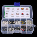 250/100pcs Tactile Push Button Switch Kits 10 Models Car Remote Control Tablet Micro Momentary Keys Button Touch Microswitch