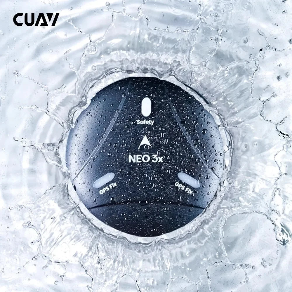 CUAV CUAV New NEO 3X GPS Module U-BLOX M9N GNSS DroneCAN RM3100 Compass IP66 Waterproof For PX4 ArduPilot UAV Controller