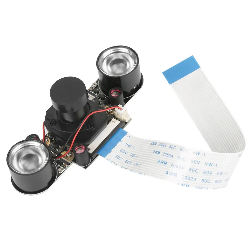 5 Million Pixels Night Vision Camera Module Adjustable Focus 3.3V IR CUT Camera Module for Raspberry Pi Camera Module