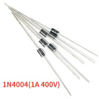 50/100PCS 1N4001 1N4004 1N4007 1N5404 1N5408 1N4148 1N5822 1N5819 DO-41 DO-27 Schottky Rectifier Diode Switching Diodes Kit