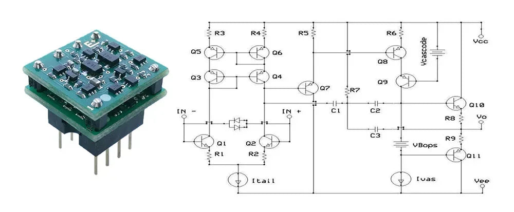 OPHDAM  OP8802 Fully Discrete Dual OPAMP Class A Operational Amplifier Replace OPA1612 LME49720 AD823 NE5532 For HiFi DAC Amp