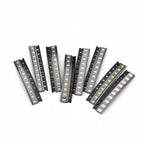 100PCS SMD LED Light Diode 0201 0402 0603 0805 1206 Red Blue Yellow Orange White Warm Pink White Green Purple