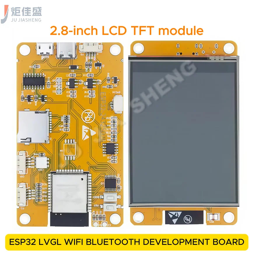 2.8 inch LCD TFT Module ESP32  LVGL WIFI&Bluetooth Development Board 2.8" 240*320 Smart Display Screen With Touch