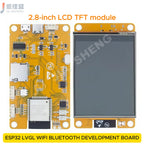 2.8 inch LCD TFT Module ESP32  LVGL WIFI&Bluetooth Development Board 2.8" 240*320 Smart Display Screen With Touch