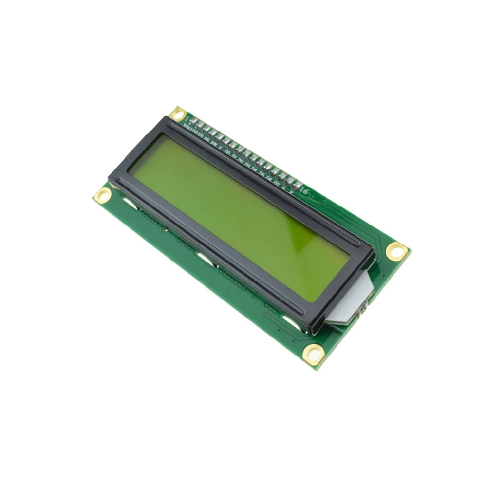 Blue Yellow Backlit LCD Display Module 1602 16x2 Character IIC/I2C/TWI/SPI Serial Interface for Arduino 5V
