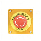 dailyWaterproof Emergency Stop Push Button Box 10A Safety Power Off  for Factory Automation and Equipment Protection