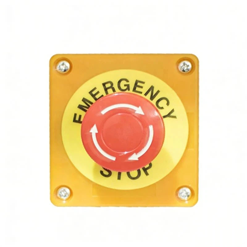 dailyWaterproof Emergency Stop Push Button Box 10A Safety Power Off  for Factory Automation and Equipment Protection