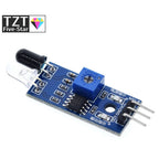 GREATZT 1/5PCS IR Infrared Obstacle Avoidance Sensor Module 3-Pin Reflective Photoelectric for Arduino Smart Car Robot