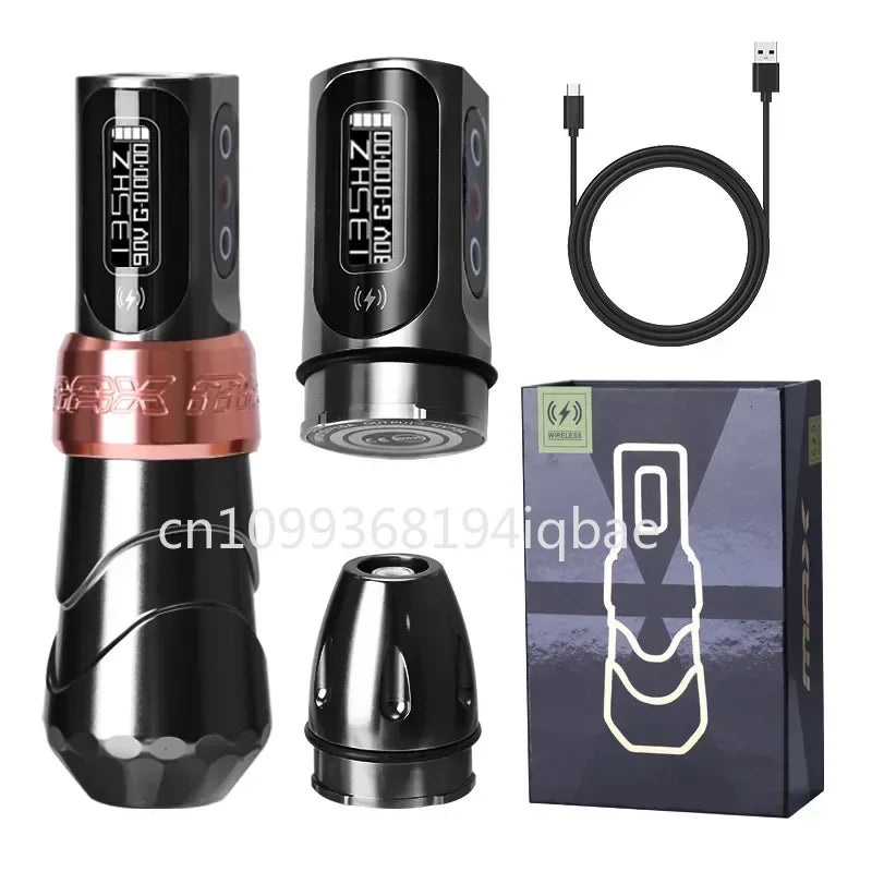 FK Iron Flux Max New Popular Professional Wireless Rotating Tattoo Machine Pen 3.5mm, 4.0mm, 4.6mm Stroke Art Home Page
