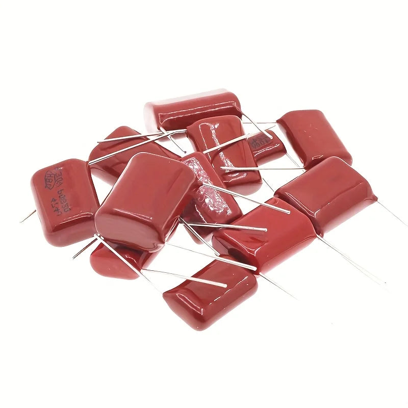 400V 165Pcs/Box 24 Types 104 473 334 103 684 474 224 155 125 105 335 225 475 275 CBB Metal Film Capacitors Assortment Kit