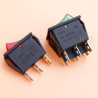 1 Piece KCD4 KCD3  6PIN 3PIN 16A 250V 20A 125V Double Light Switch Rocker Switch Waterproof ON-OFF  Boat Power Switch