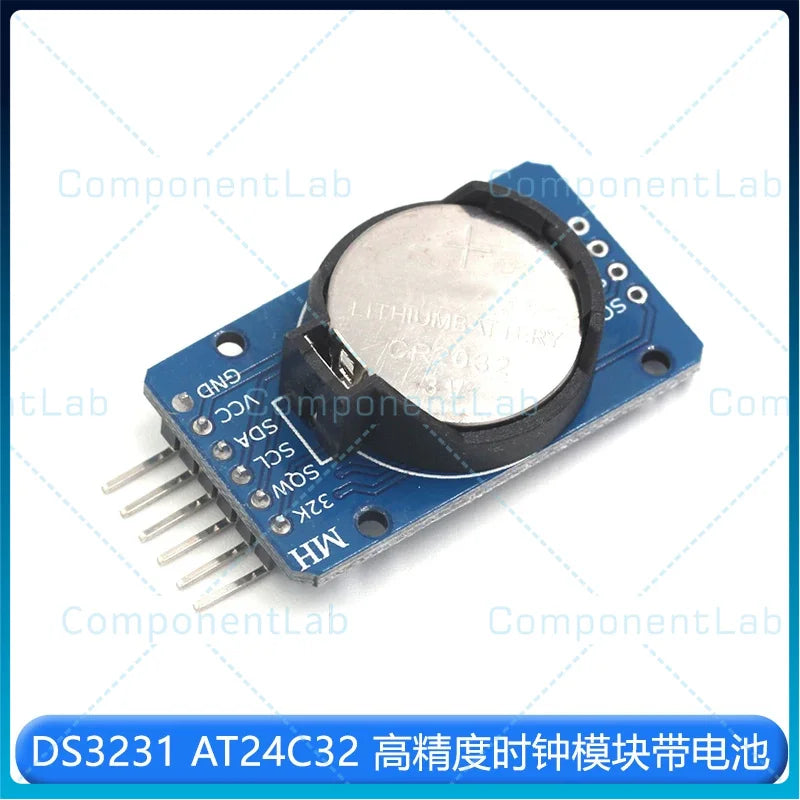 DS1302/3231/1307 PCF8563 Real-time Clock Module - Time Continues to Run Even When Power is Lost - Time Storage and Timing