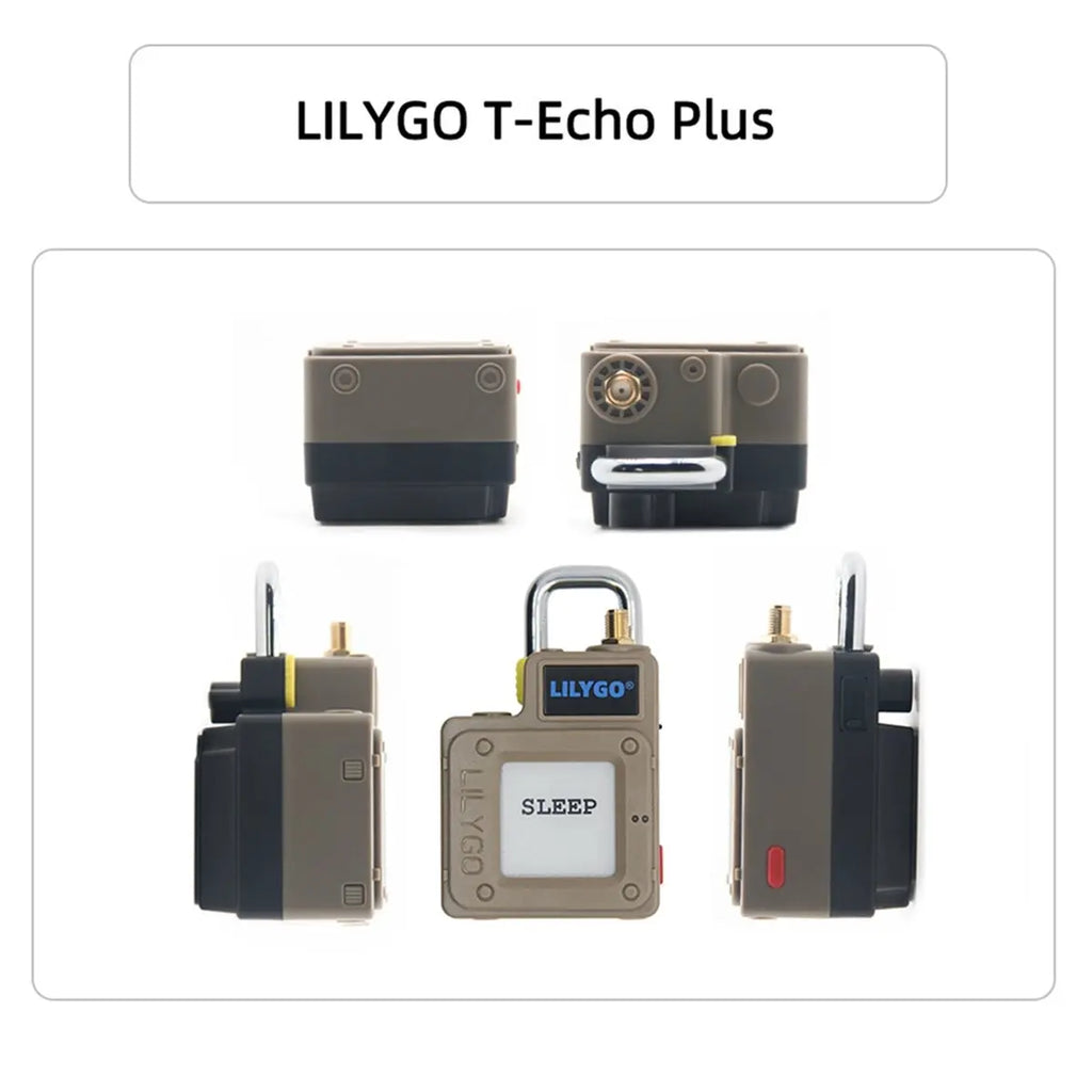 LILYGO TTGO T-Echo Lora L76K SX1262 Wireless Module NRF52840 1.54 E-Paper GNSS RTC W/Buzzer BHI260AP 915Mhz