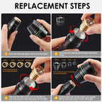 UniqueFire 1508 T38/T50/T67/T75 5W IR850NM 940NM Hunting Flashlight Night Vision Light Infrared illuminator Outdoor Night Hunter