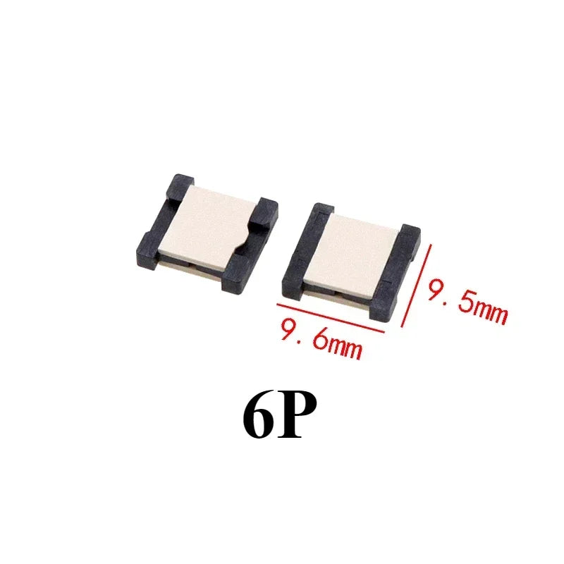 5/10/50Pcs/lot FPC FFC Flexible Flat Cable Extension Board 0.5 mm Pitch 6 20 24 30 40 50 60 Pin 6P 24P 30P 40P 50P 60P Connector