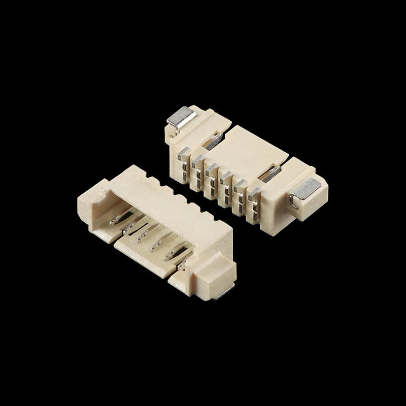 10Pcs JST 1.25mm 2P 3P 4P 5P 6P 7P 8P 9P 10P 12PIN SMD Horizontal Vertical Male Plug Connector Pin Header Socket JST 1.25