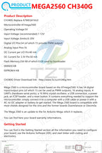TZT Mega2560 ATMEGA16U2 / Pro Mini MEGA 2560 Mega+WiFi R3 ATmega2560 CH340G For Arduino Mega R3 Development Board ESP8266