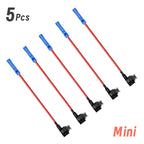 TAP Adapter Micro Standard ATM Blade Fuse MINI SMALL MEDIUM Size Car Fuse Holder Add-a-circuit