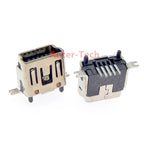 5PCS Mini USB Type B 5 Pin DIP Vertical Leg Female PCB 180 degree Socket Connector V3 Micro USB Short paragraph