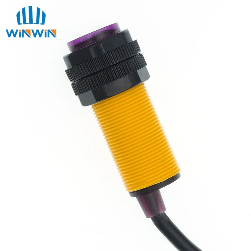E18-D80NK Infrared Obstacle Avoidance Photoelectric Sensor Proximity Switch 3-80cm Detection Range Adjustable