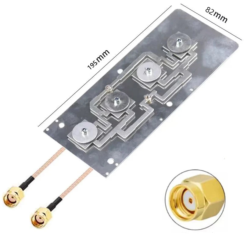 2.4G 5.8G WIFI Dual Band Wireless Router Module AP Bridge Amplifier Antenna High Gain 9-12dBi 2400-2500/5150-5850MHz