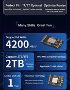 MAC Mini M4 SSD Upgrade Internal 2TB PCB Board with 1TB/2tb Nand Storage Expansion 2TB K6B2 SDSFGKLKH NAND Hard Drive Toahiba