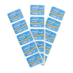 1pc/5pcs Mini DIY Sticker For 4th Generation Cpu Intel Core I3 I5 I7 I9 Logo Sticker LOGO Label Laptop Notebook Decoration