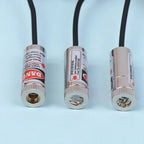 12mm 5mw Adjustable Focus Red Diode Industrial Laser Module Positioning Copper Head With USB Line 650nm Dot Line Cross