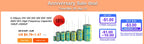 5PCS SMD Tantalum Capacitor 6.3V1000UF 108J 1000U 6V E7343 E-type 2927 6.3V 1000UF Yellow Black