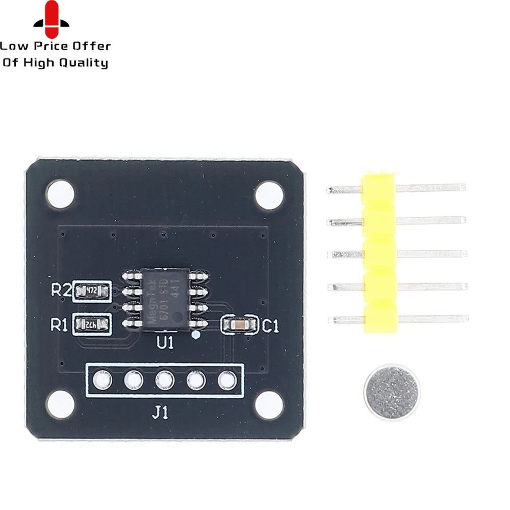 SAMIROB MT6701 Magnetic Encoder Magnetic Induction Angle Measurement Sensor Module 14bit High Precision Instead Of AS5600