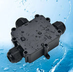 M25 4-14mm Mult Thick Wire IP68 Waterproof T 1IN2OUTS 3Way 2x0.5-3*2.5mm2 450V24A Outdoor Cord Gland Wire Connector Junction Box