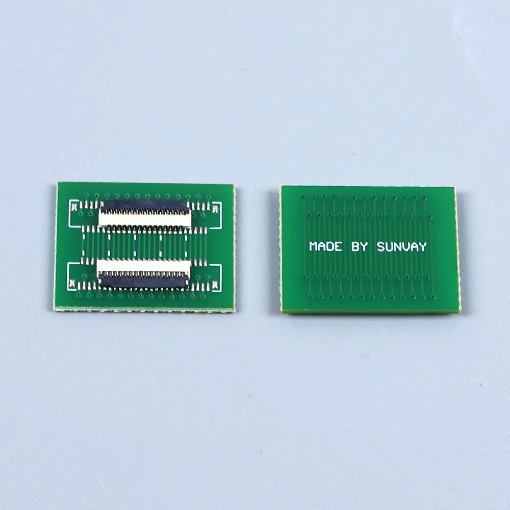 1Pcs FPC FFC Flexible Flat Cable Extension Connection Board 0.3 MM PCB Pitch 21 25 31 39 45 51 PIN Connector FPC Adapter