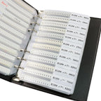 Sample Book Resistor KITs 0402 0805 0603 1206 5% SMD Book Chip Resistor Assortment Kit 170 Values x 50PCS 0R-10M