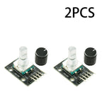 1-10PCS 360 Degree Rotary Encoder Module KY-040 Brick Sensor Development Board with Knob Cap Potentiometer KIT DIY for Arduino