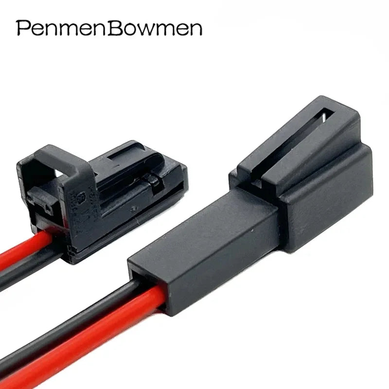 1 Set 2 Pin Car Door Side Light Electrical Connector Female Male Wire Harness Plug for 4B0971832 4E0972575 1-1534113-1 1534155-1