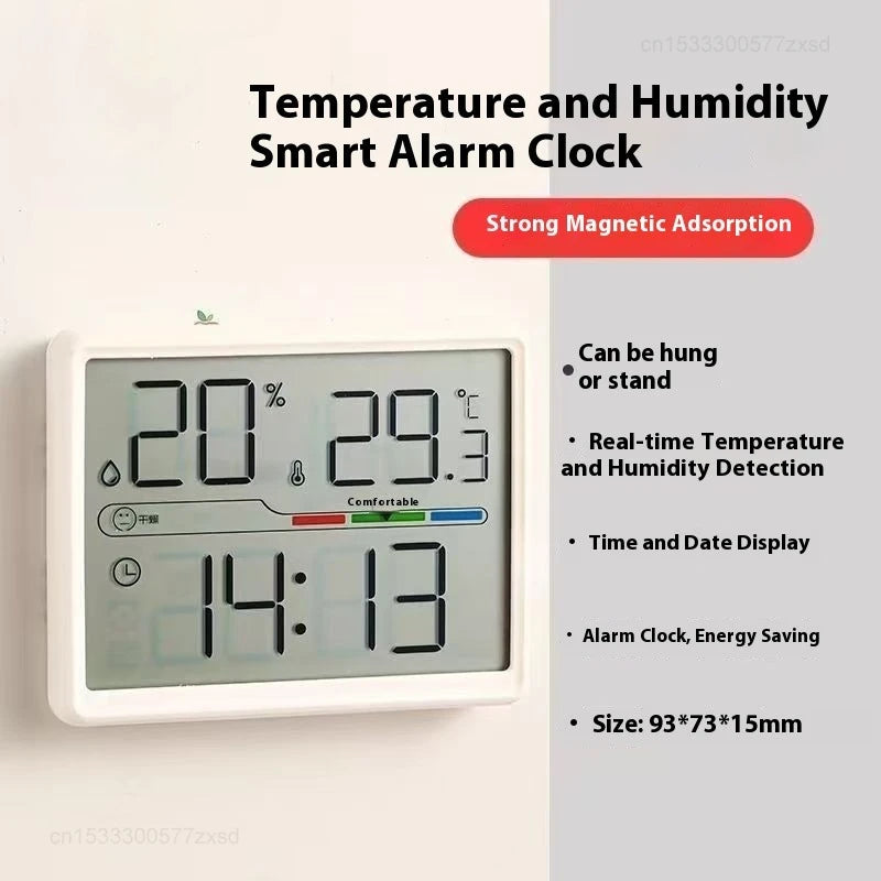 Youpin Electronic Thermometer Hygrometer Weather Station High Precision with Table Clock Function Mini Thermometer Sensor Gauge