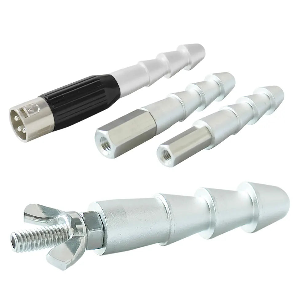 Stainless Steel M8 Connector DIY Design, End Connector for Reciprocating Linear Actuator Device Single Super Adapter