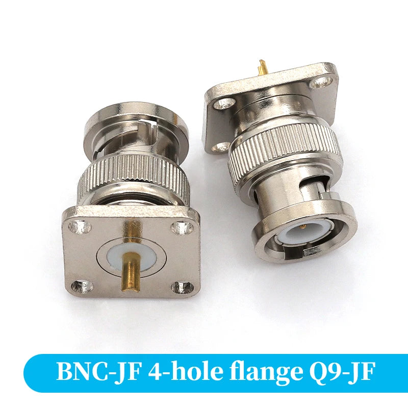 Stlxy 1PCS BNC Female Socket Solder Connector Chassis Panel Mount Coaxial Cable For Welding Machine Parts 50 ohm Q9 BNC-50KY