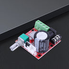 PAM8610 Mini Hi-Fi Audio Stereo Amplifier Board D Class 2x10W Audio Receiver Amplifier Board Module Part 3.5MM Input Jack