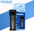 LiitoKala Lii-100C Lii-100 B Battery Charger For 18650 18350 26650 16340 RCR123 14500 3.7V 1.2V Ni-MH Ni-Cd 2A USB Smart Charger