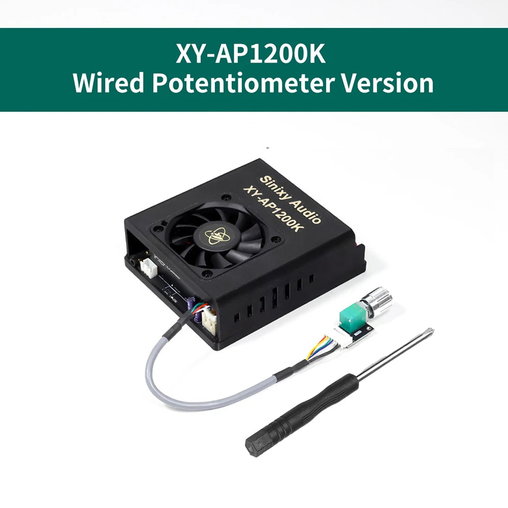 1200W 10A Pure Power Amplifier Module 2.0 600W+600W Stereo Digital Audio Amplifier TPA3255 Amplifier Chip DC 18-51V XY-AP1200K