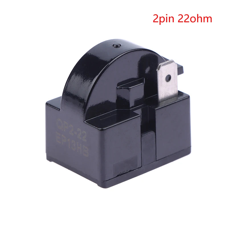1Pc Refrigerator PTC Starter Relays 1/2/3/4Pins Compressor Overload Protector Refrigerator PTC Starting Relays Accessories