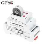 GEYA GRI8-06 DC Current Sensor Relay 18mm Width 2CO 8A AC/DC Current Testing Relay 24V-240V Wide Range